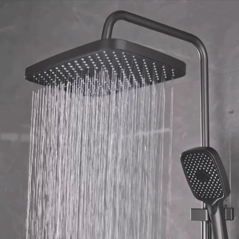 Wallex HydroTech® – Θερμοστατική Στήλη Ντους με Ψηφιακή Οθόνη & 4 Λειτουργίες | Premium Shower Experience - WL140791