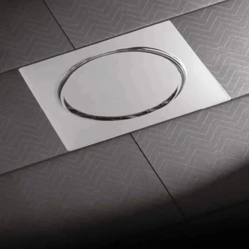 Wallex - Ανοξείδωτη Σχάρα Δαπέδου Με Σύστημα Pop Up Ασφαλείας 15x15cm - WL140593SL