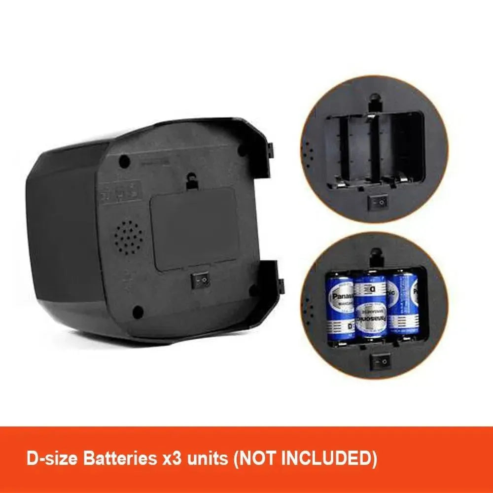 Wallex - Αυτόματη προγραμματιζόμενη ταΐστρα 5,5lt για σκύλο ή γάτα σε μαύρο χρώμα - WL140340