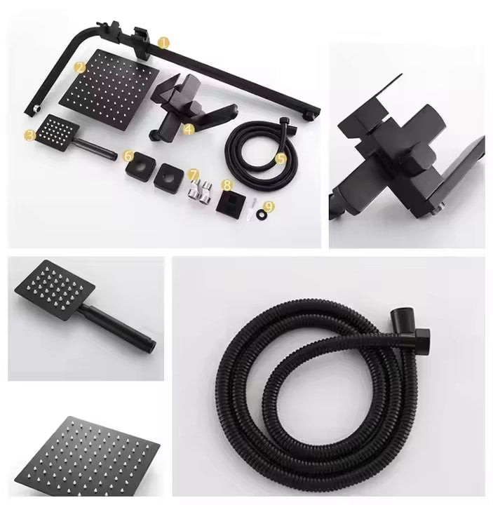 Περιεχόμενα συσκευασίας Wallex HydroAxis® – εξαρτήματα και οδηγίες από το wox.gr