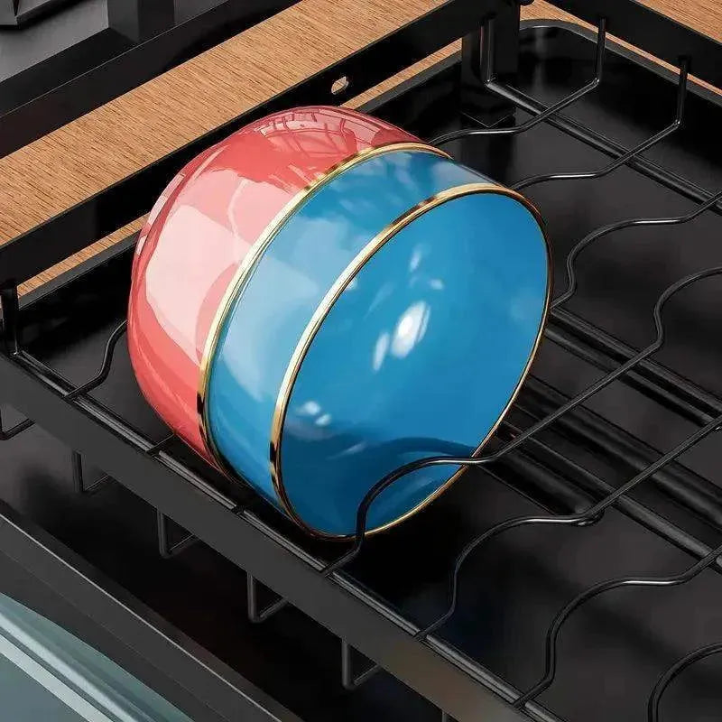 Wallex - Μεταλλική Πιατοθήκη Νεροχύτη - Στεγνωτήρας