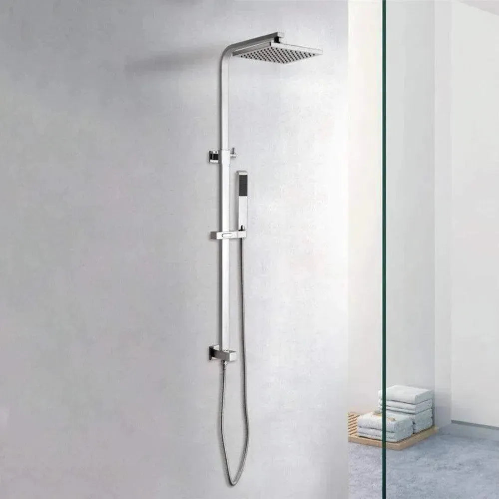 Wallex - Στήλη ντουζ από ανοξείδωτο ατσάλι για απευθείας σύνδεση σε υπάρχουσα μπαταρία - RUDO WL140388