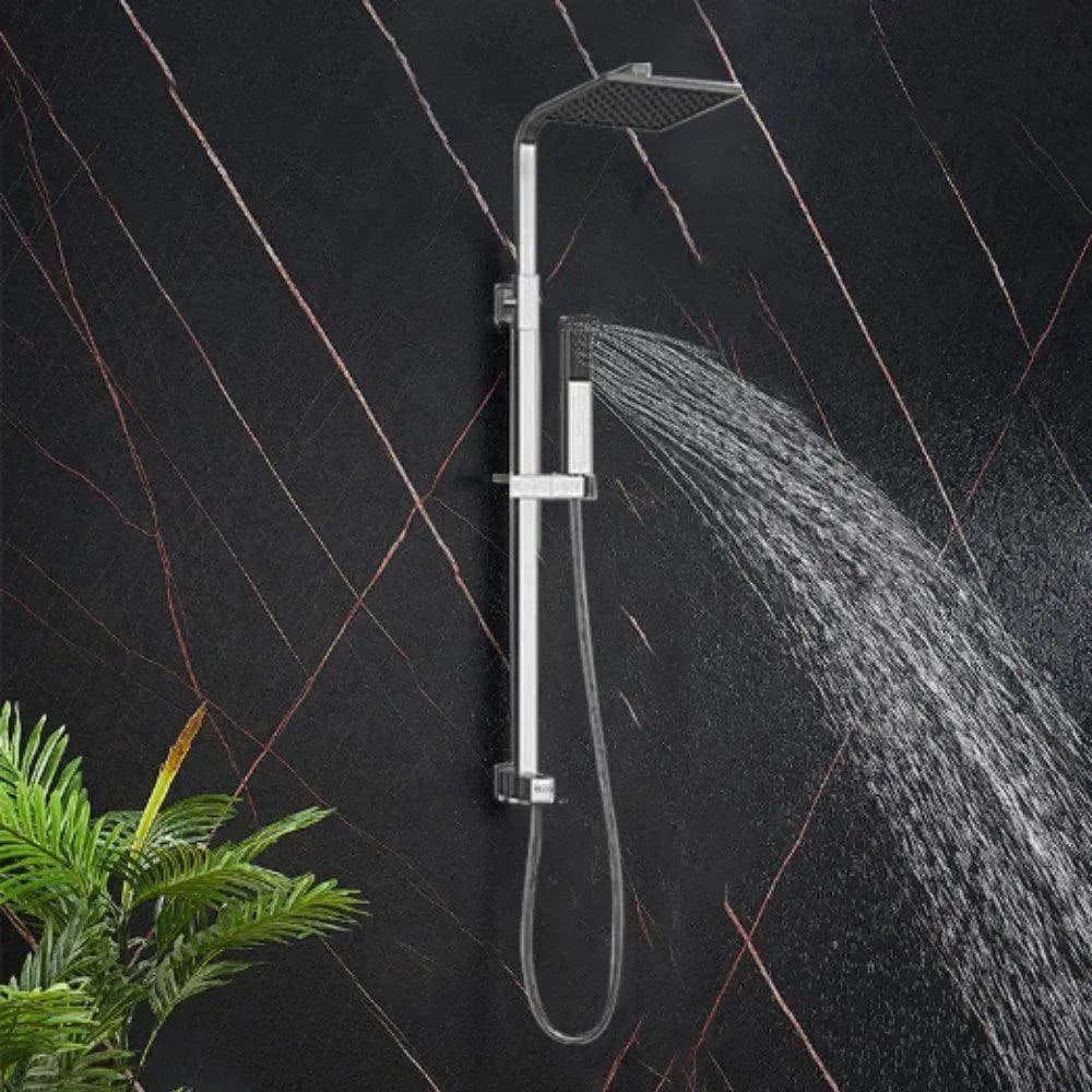 Wallex - Στήλη ντουζ από ανοξείδωτο ατσάλι για απευθείας σύνδεση σε υπάρχουσα μπαταρία - RUDO WL140388