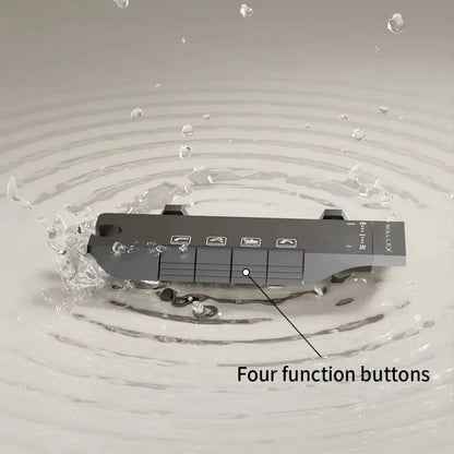 Wallex HydroFlow® – Θερμοστατική Στήλη Ντους 4 Λειτουργιών με Ορειχάλκινη Κεφαλή 20x26cm & Ρυθμιζόμενο Ύψος - WL140807