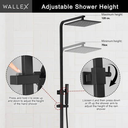 Ρυθμιζόμενο ύψος Wallex HydroAxis® – λειτουργικότητα & άνεση από το wox.gr